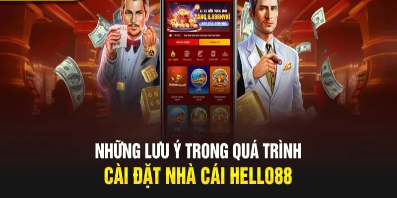 Giữ kết nối mạng khi tải app Hello88